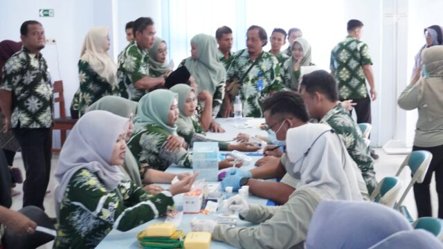 DLH Blora Gandeng Puskesmas Jetis Gelar Cek Kesehatan Gratis
